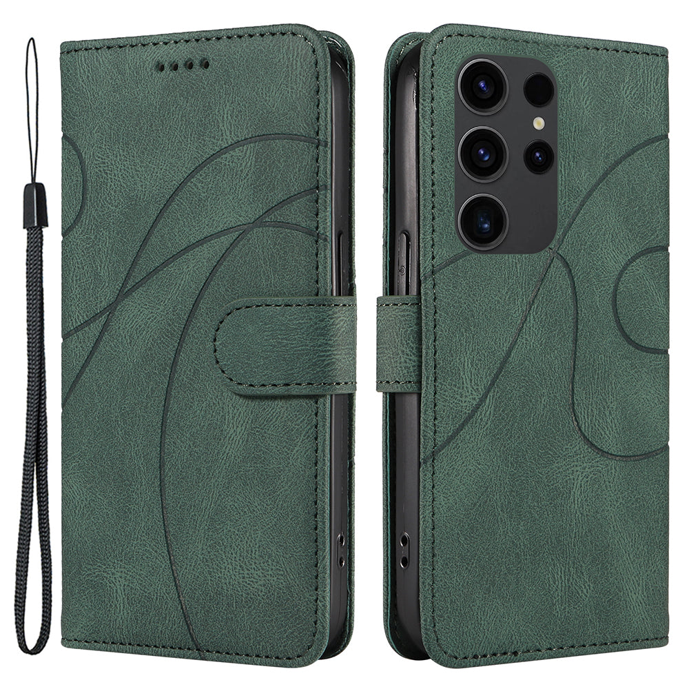 PU Leather Case for Samsung Galaxy S23 Ultra Scratch Proof Imprinted Stand Wallet Shell Phone Cover PU Leather Case for Samsung Galaxy S23 Ultra Scratch Proof Imprinted Stand Wallet Shell Phone Cover